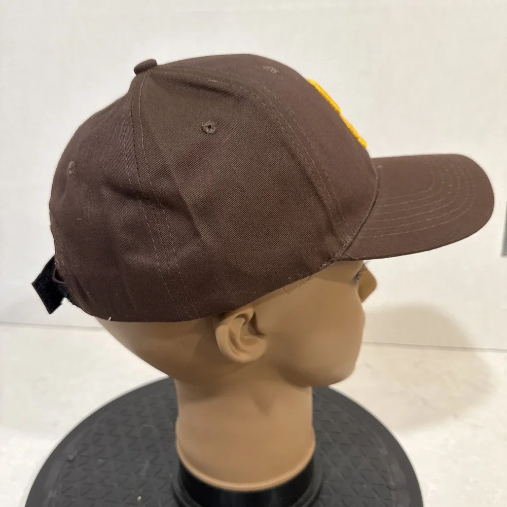 New San Diego Padres Baseball Cotapaxi Brown Adjustable Strapback Cap Hat SD